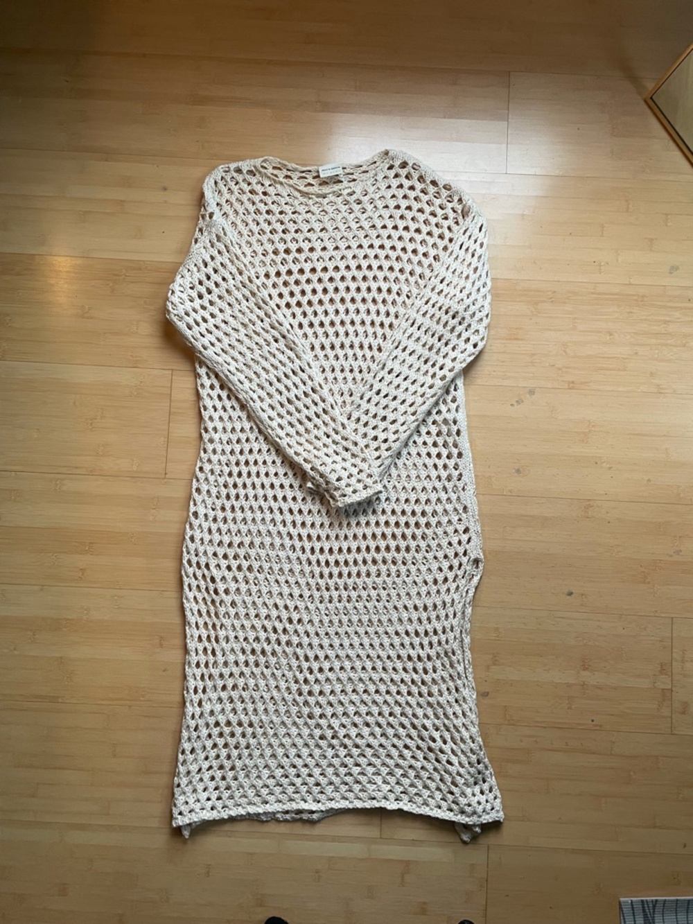 Zulu & Zephyr Crochet Beach Cover Up Dress, AU 12 US 8